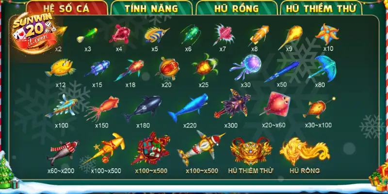 Luật chơi game bắn cá thưởng thẻ hot nhất sunwin